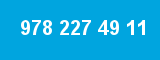 978 227 49 11